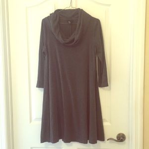 Scoop neck flare dress. SUPER comfy and warm.